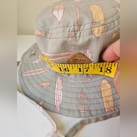 Dozer -Baby Boy Bucket Hat 0-12 Months Colorful Pattern 100% Cotton Reversible - Picture 4 of 9